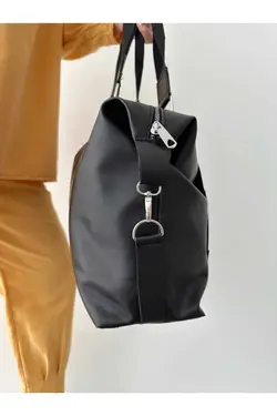 کیف دوشی کمربند اسپرت کمر طرحدار مشکی زنانه برند CHANGE TIME کد 1700989455