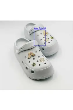 دمپایی کراس استخر ساحلی پرستار لژ بلند ارتوپدیک کامل آبی زنانه برند Sonimix کد 1701301327