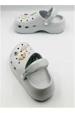 دمپایی کراس استخر ساحلی پرستار لژ بلند ارتوپدیک کامل آبی زنانه برند Sonimix کد 1701301327