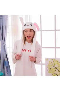 کلاه خرگوش رنگ صورتی برند underground کد 1701290243