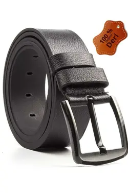 کمربند جین سایز بزرگ چرم اصل مردانه برند Bosskan کد 1701273670