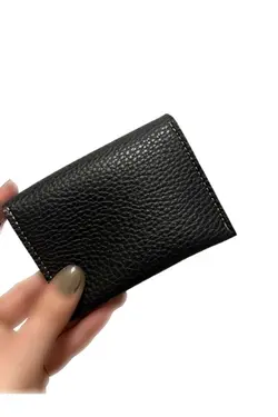 کیف پول چرم مصنوعی کلفت مدل , جا کارتی چندتایی مشکی برند Pinkylola کد 1701265584