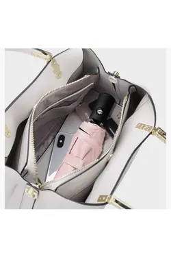 چتر اتوماتیک کامل قد رنگی صورتی کیف برند ELEVEN MARKETS کد 1702339385