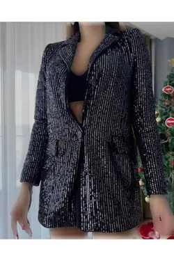 کت پولک دوز داخل زنانه برند Selital کد 1703287935