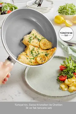 ماهیتابه کریستال creamy به وجود آمد رفیکا x 26cm برند Karaca کد 1703599299