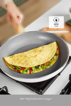 ماهیتابه کریستال creamy به وجود آمد رفیکا x 26cm برند Karaca کد 1703599299