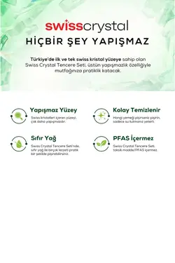 ماهیتابه کریستال creamy به وجود آمد رفیکا x 30cm برند Karaca کد 1703599218