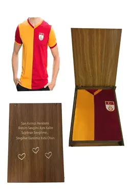 لباس فرم جعبه‎دار چوب ویژه روز ولنتاین برند Galatasaray کد 1648276527