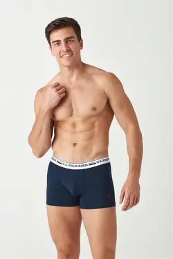 لباس زیر 2‎تکه سرمه ای سفید مردانه برند US Polo Assn کد 1648250135
