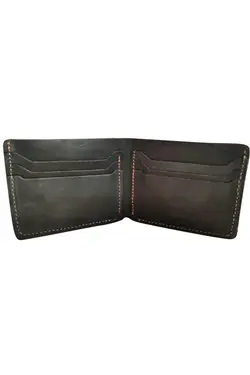 کیف پول جا کارتی چرم مشکی کلاسیک برند Soscoba کد 1648228100