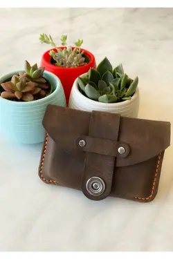 جا کارتی چرم دست ساز دستی برند Tasarım کد 1648227915