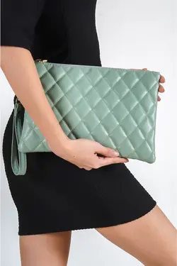 پنبه دوزی شده نعنایی رنگ کیف زنانه برند Capone Outfitters کد 1648215921