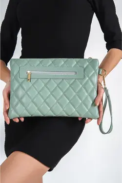 پنبه دوزی شده نعنایی رنگ کیف زنانه برند Capone Outfitters کد 1648215921