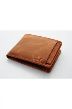 کیف پول رویال شتری جا کارتی چرم اصل برند Mascard کد 1648215548