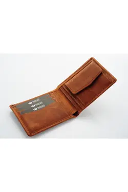 کیف پول رویال شتری جا کارتی چرم اصل برند Mascard کد 1648215548
