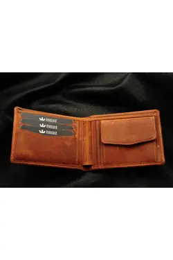 کیف پول رویال شتری جا کارتی چرم اصل برند Mascard کد 1648215548