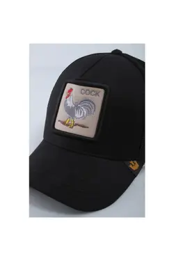 کلاه خروس شکل‎دار قلاب دوزی شده مشکی برند Giftr کد 1648178227