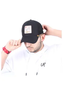 کلاه خروس شکل‎دار قلاب دوزی شده مشکی برند Giftr کد 1648178227
