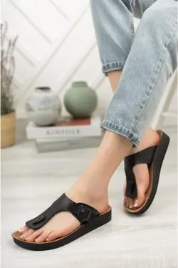 دمپایی استخر ساحلی راحت کف روزانه انگشتی زنانه برند StWenn کد 1648365092