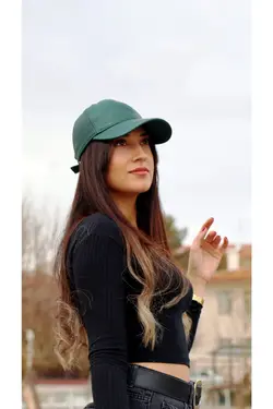 کلاه پوست بره رنگ سبز برند Makkosen کد 1648538650
