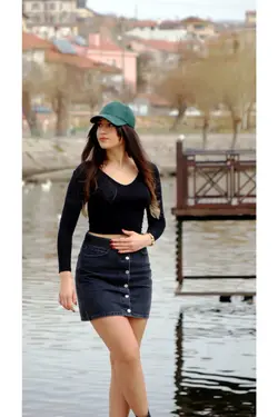 کلاه پوست بره رنگ سبز برند Makkosen کد 1648538650