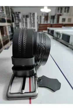 کمربند جین مدل چرم اصل مردانه برند YUSUF ERDAL SARACİYE کد 1648518969