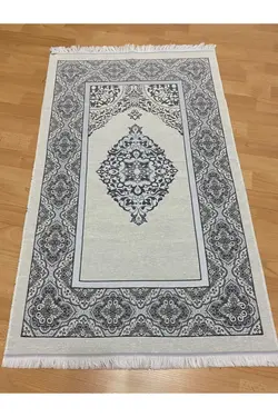 سجاده ست جعبه‎دار تافتا نقره برند ayhan home ev tekstili کد 1648512431