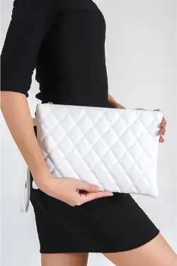 پنبه دوزی شده سفید کیف زنانه برند Capone Outfitters کد 1648487112