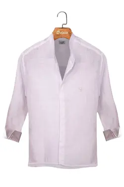 پیراهن کتان تابستانی آستین بلند برند Delpino کد 1648457648