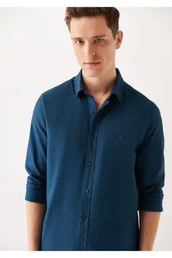 پیراهن سرمه ای برند Mavi کد 1648457481