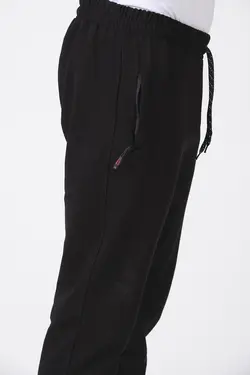 شلوار راحتی ساده پاچه مشکی مردانه برند Giymoda کد 1648456090