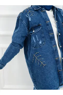 ژاکت ساده آبی برند NİZO MODA کد 1648452913