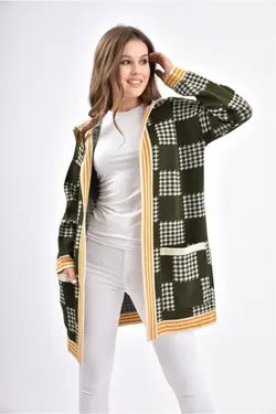 بافتنی جیب دار پا یشمی زنانه برند Hergün Moda کد 1648452560