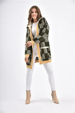 بافتنی جیب دار پا یشمی زنانه برند Hergün Moda کد 1648452560