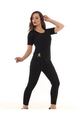 ست کرست 100اصل زیپدار برند Sauna Suit کد 1648432459