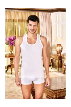 ورزشی بسته پانیه سفید کلاسیک 100پنبه مردانه برند Berrak کد 1648432389