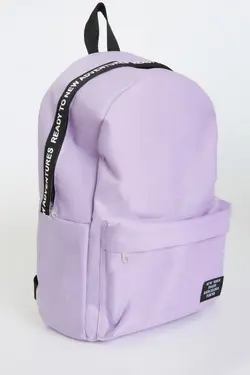 کوله پشتی مدرسه قسمته لپ تاپ بنفش نیلی برند NK کد 1648427180