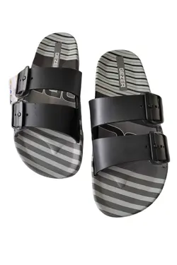 دمپایی راحت ساحلی استخر حمام بالکن کف سگک دار 4فصل روزانه داخل قابل تنظیم مردانه برند MODA SENİ کد 1648614170