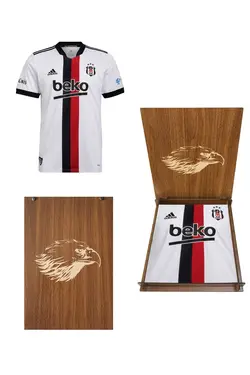 یونیفرم جعبه‎دار فوتبال زمین چوب عقاب کادو 22زیر برند Beşiktaş کد 1648756093