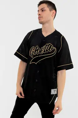 یونیفرم اصل بیس بال مشکی برند Ghetto off limits کد 1648755850