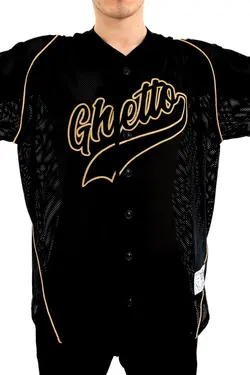 یونیفرم اصل بیس بال مشکی برند Ghetto off limits کد 1648755850