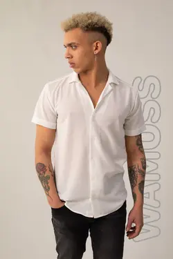 پیراهن بافتنی آستین کوتاه برند WAMOSSALAPLI کد 1648754288