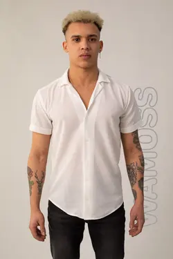 پیراهن بافتنی آستین کوتاه برند WAMOSSALAPLI کد 1648754288