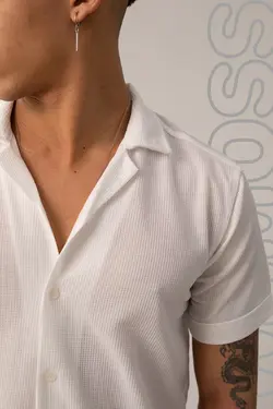 پیراهن بافتنی آستین کوتاه برند WAMOSSALAPLI کد 1648754288