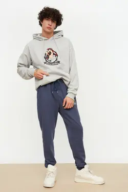 شلوار راحتی متناسب چاپی مردانه برند TRENDYOL MAN کد 1648752334