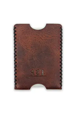 جا کلیدی آتنا قهوه کارتی / چرم اصل برند RBX Leather کد 1648836849