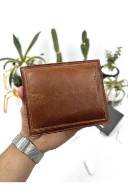 کیف پول جا کارتی اضافی مردانه چرم اصل برند bayderi کد 1648809018