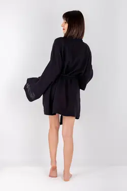 کیمونو بافتنی کمر طرحدار muslin برند DALİSA کد 1648779551