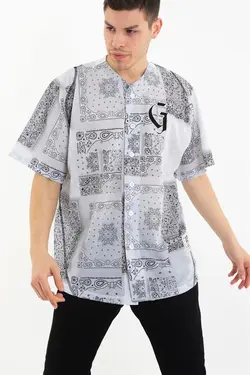 لباس فرم طرح‎دار سفید دستمال سر برند Ghetto off limits کد 1648755924