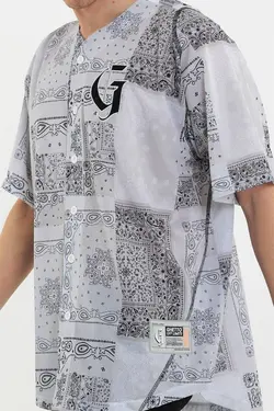 لباس فرم طرح‎دار سفید دستمال سر برند Ghetto off limits کد 1648755924